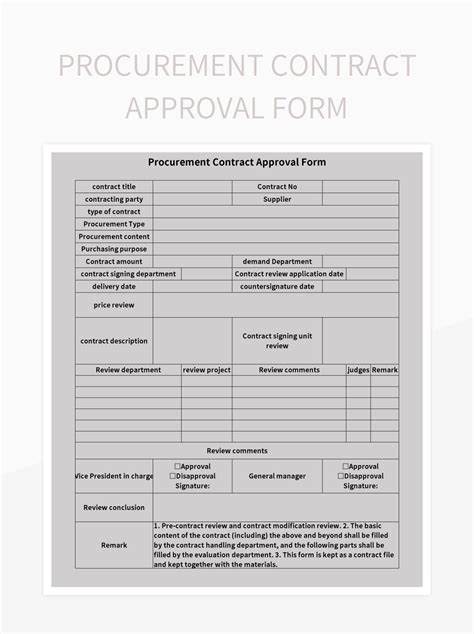 Image result for Procurement Service Contract Template