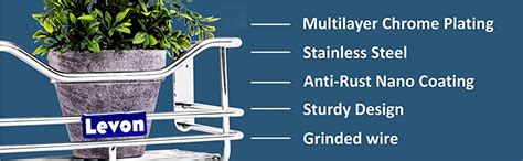 Buy Levon Stainless Steel Hanging 3 in 1 Kitchen Triple Paper Dispenser ...