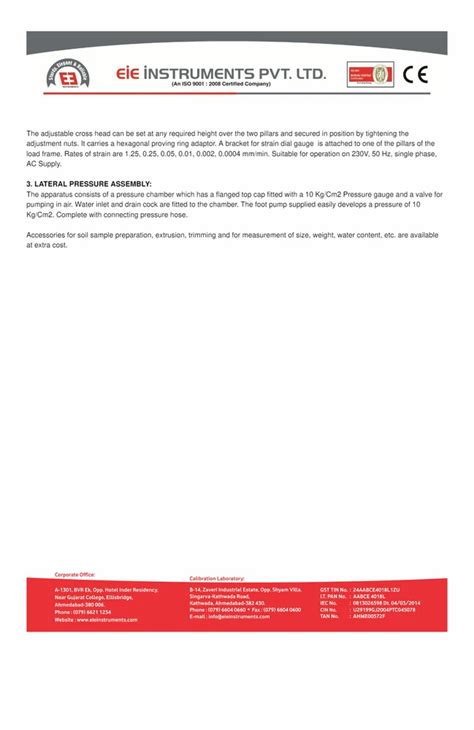 Soil Testing Equipment - CONE PENETROMETER DIAL TYPE Manufacturer from ...
