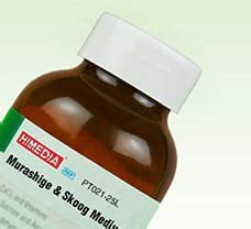 Buy Murashige & Skoog Medium w/ CaCl2 & Vitamins, w/o Sucrose & Agar ...