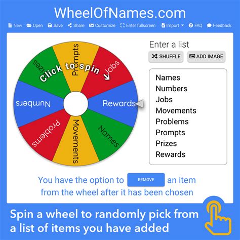 Image result for Random Name Picker Wheel