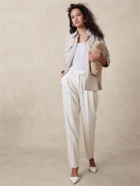 Women's Wool Pants | Banana Republic