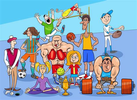 Sports Expression Cartoon 的图像结果