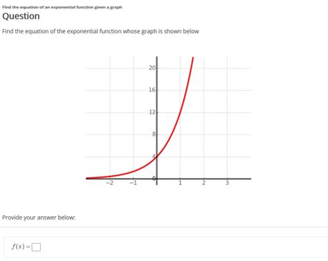 How to Find Exponential Function 的图像结果