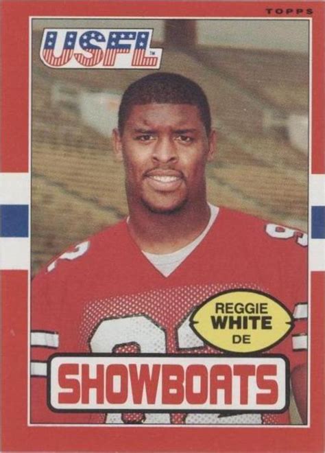 1985 Topps USFL Reggie White #75 for sale | eBay