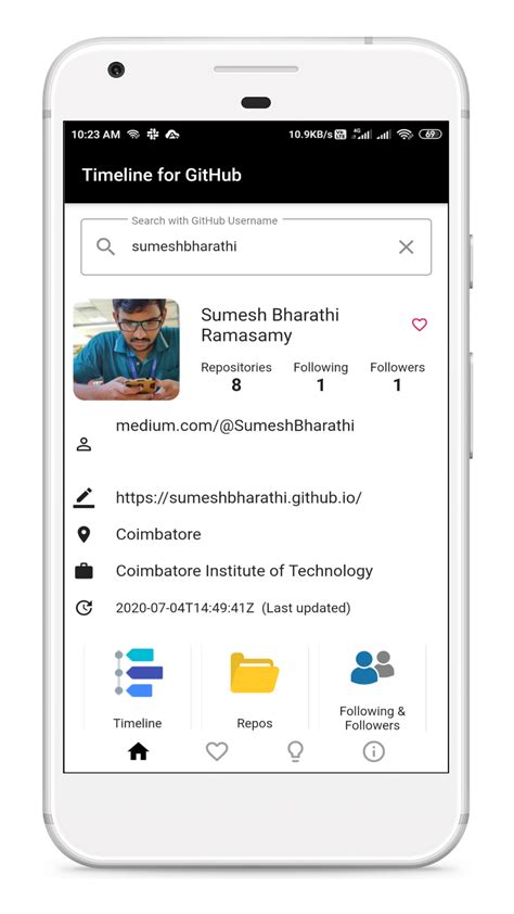 Timeline for GitHub - App on Amazon Appstore