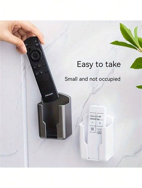 1/2/4/5 Pcs No-Drill Air Conditioning TV Remote Control Storage Box ...