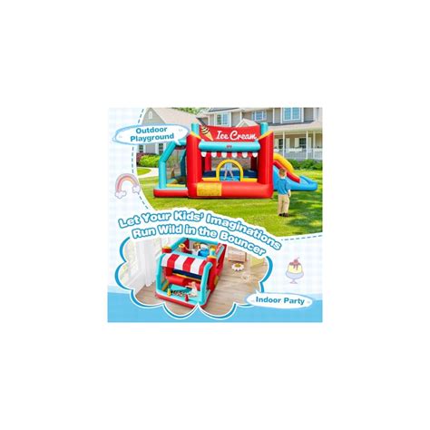 BOUNTECH Inflatable Bounce House with Ball Pit, Ice India | Ubuy