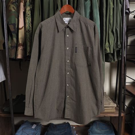 “Columbia” checked shirt | 古着屋シミー