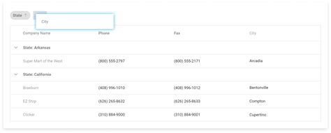 React DataGrid Component Tutorial 的图像结果