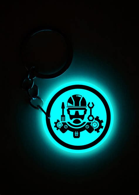 Engineer | Keychain | Glow in Dark – Mi Glow Store