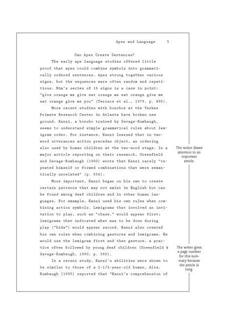 Image result for APA Style Research Paper Format