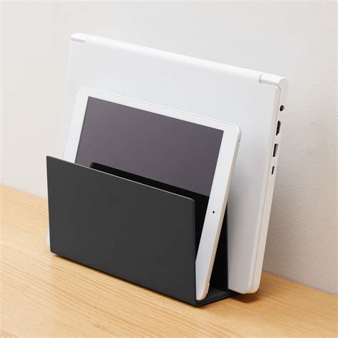 Steel Divided stand 2 Compartments Dark grey