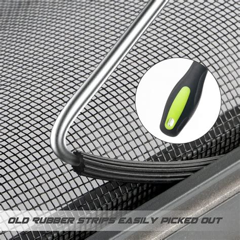 Buy Screen Repair Kit Easy DIY Project 59 x 106 Fiberglass Screen Mesh ...