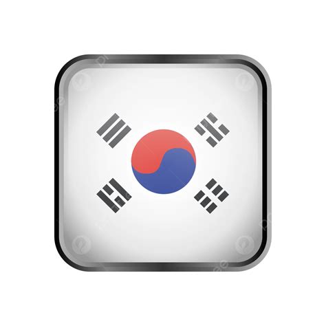 South Korea Flag Vector, South Korea, Flag, South Korea Flag PNG and ...