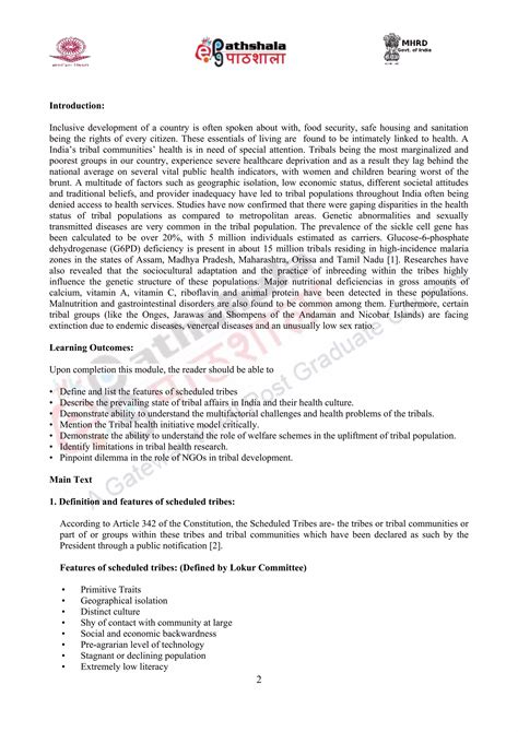 Tribal health | PDF | Diseases and Conditions | Medical Health
