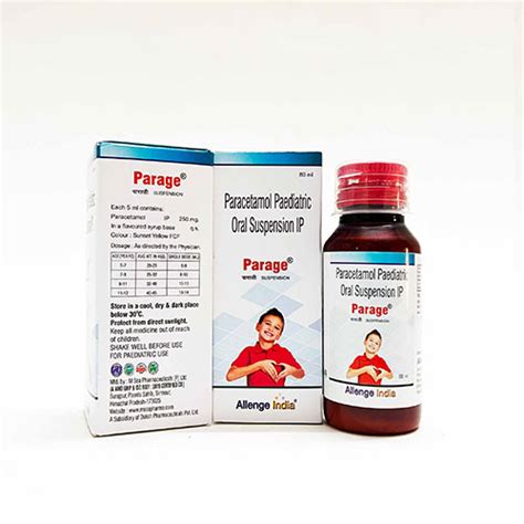 PARAGE®-Suspension Daksh Pharmaceuticals Pvt. Ltd.