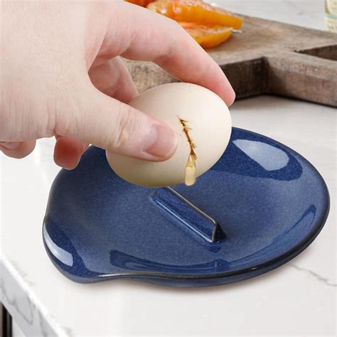 Amazon.com: FFQ Egg Cracker & Spoon Holder, Spoon Rest for Kitchen ...