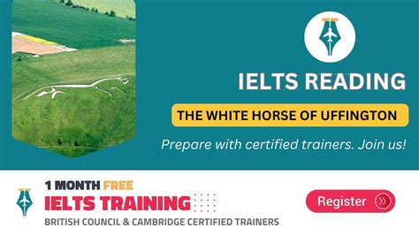 The White Horse of Uffington Reading Answers: IELTS Reading Practice Test