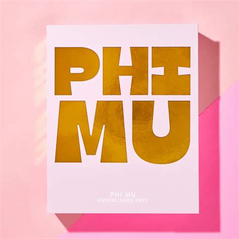 PHI MU Keepsake Box - Katherine Beck