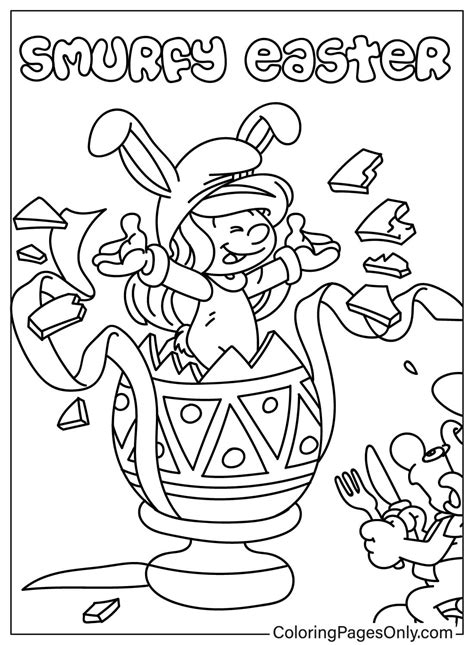 20+ Easter Cartoon Coloring Pages - Free Printable PDF & Online Coloring
