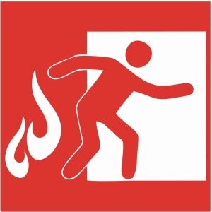 signEver Fire Exit Sign Board For Factory Lodges Banks Office School ...