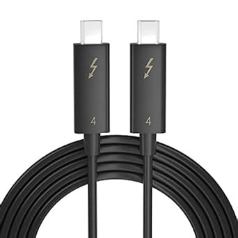 ALYYDBG Thunderbolt 4 Cable 6.6ft, 8k Display USB 4 to USB 4 Cable ...