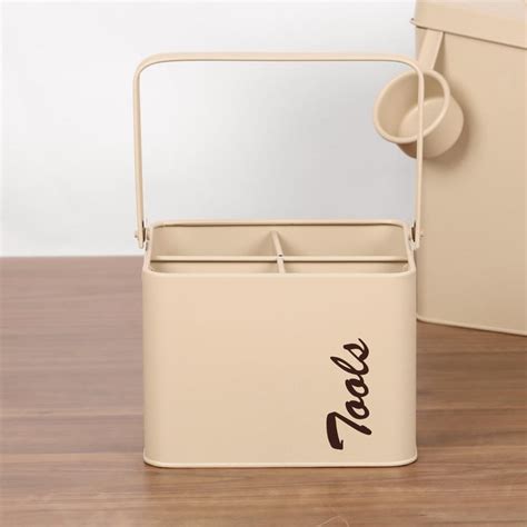 Buy Corsica Carter Choc Metal Utility Storage Box from Corsica by Home ...