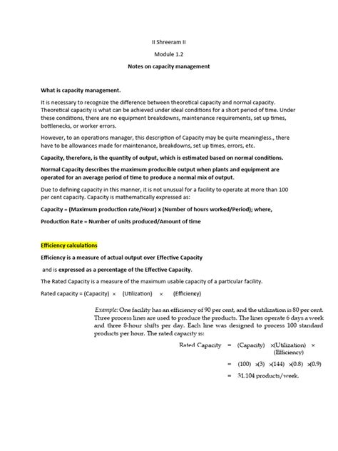 Image result for Capacity Calculation