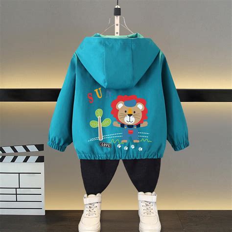 ATOGUTA Teen Boy Windbreaker Jacket Spring Fall Outerwear Windbreaker ...