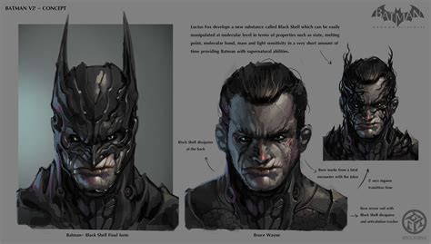 Batman Arkham Asiel Concept Kunst Unused Arkham Asylum Art