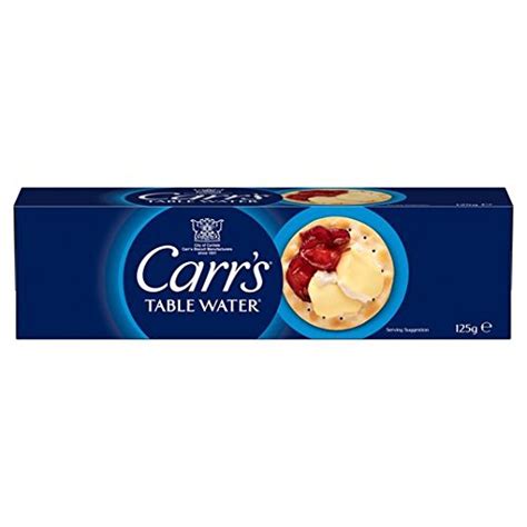 Carr's Table Water Biscuits 125g – Light & Crispy | Imported – IndyGood