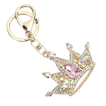 Rhinestone Keychain, Vivid Shiny Keychain Charm Stylish Attractive Zinc ...