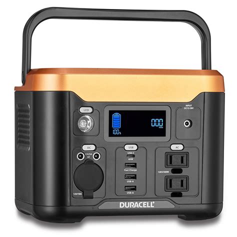 Duracell Portable Power Station 300 Lithium Battery Backup Portable ...