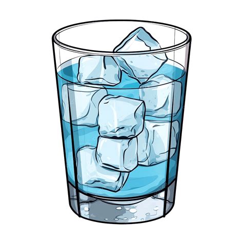 Ice Cubes In Glass Clip Art Free Vector | Hand Holding Glass With Ice