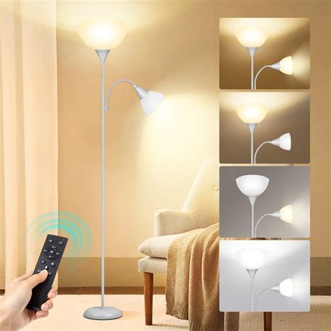 OUTON Floor Lamps for Living Room, Mother and Child Floor Lamp with ...