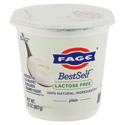 Fage Plain Lactose Free Plain Yogurt 32 oz | Shipt