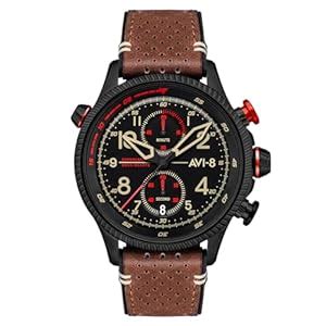 AVI-8 Analog Black Dial Men's Watch-AV-4080-04 : Amazon.in: Fashion