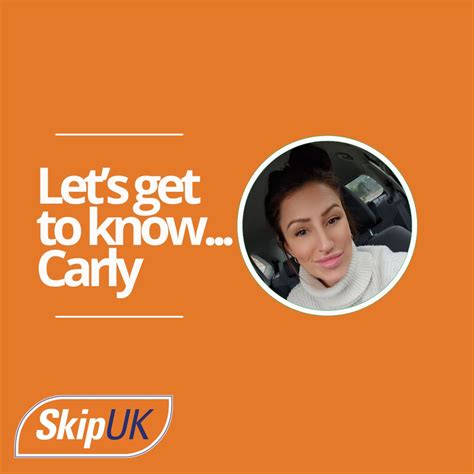 It's a meeeeee 🤗 P.S - Book a skip 😉 | Carly Carter