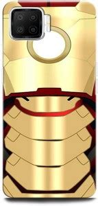 Inditex Back Cover for OPPO F17 CPH2095 IRON MAN, IRON MAN MASK ...