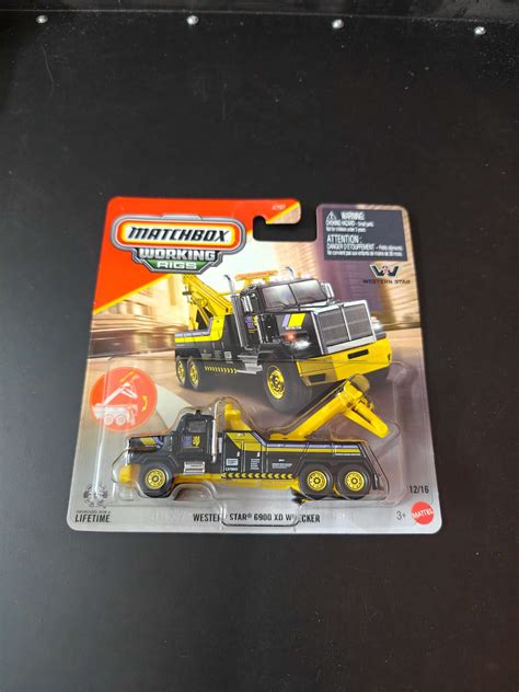 Matchbox Working Rigs 2026 : Western Star 6900 XD Wrecker – Zoomsters India