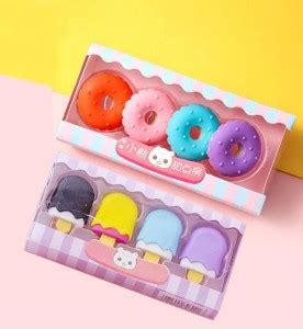 Flipkart.com | Bodhee Tree Candy Take Apart Erasers|Softy|Ice Lolly ...