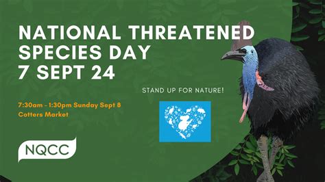 Threatened Species Day - North Queensland Conservation Council