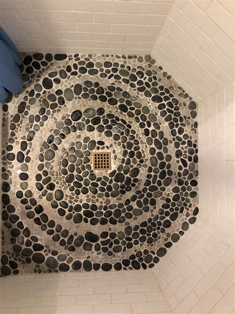 Pebble Shower Floor