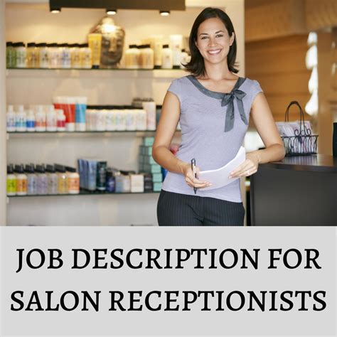 What Is A Hair Salon Receptionist Job Description at Harry Stedman blog