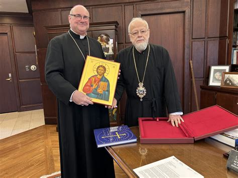 Metropolitan Methodios Welcomes Archbishop Henning of the Catholic ...