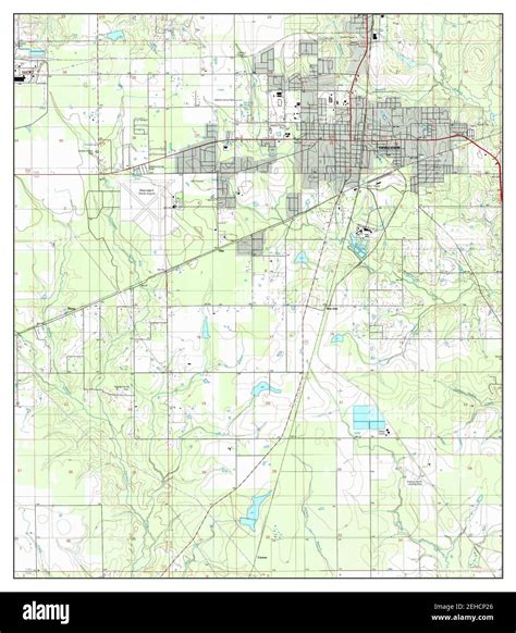 Deridder map hi-res stock photography and images - Alamy