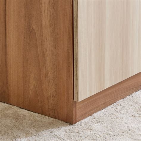 Buy Samuel 4-Door Wardrobe with Mirror and Drawer - Brown from Home ...
