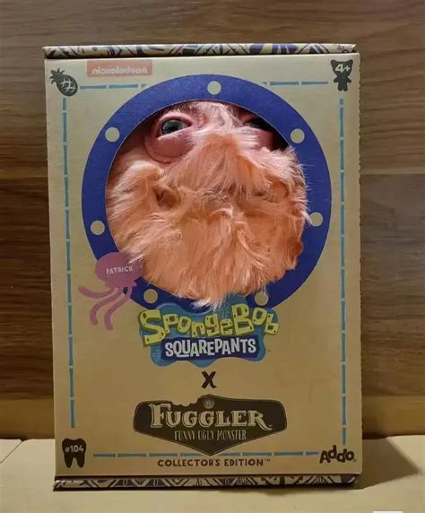 Fuggler Spongebob & Patrick Star Plushies (22 cm)