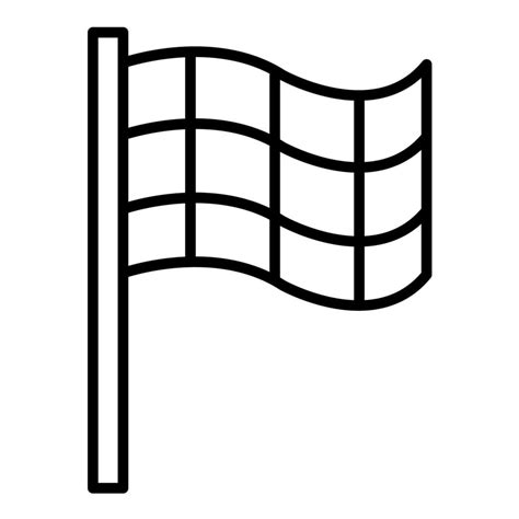 Flags Line Icon 14807090 Vector Art at Vecteezy
